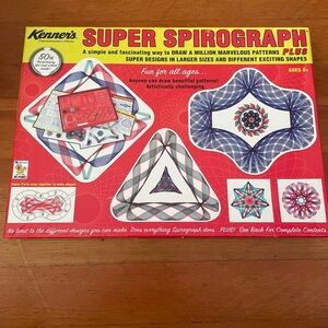 Kenner Super Spirograph Plus 50th Anniversary Commemorative Edition NEW open box